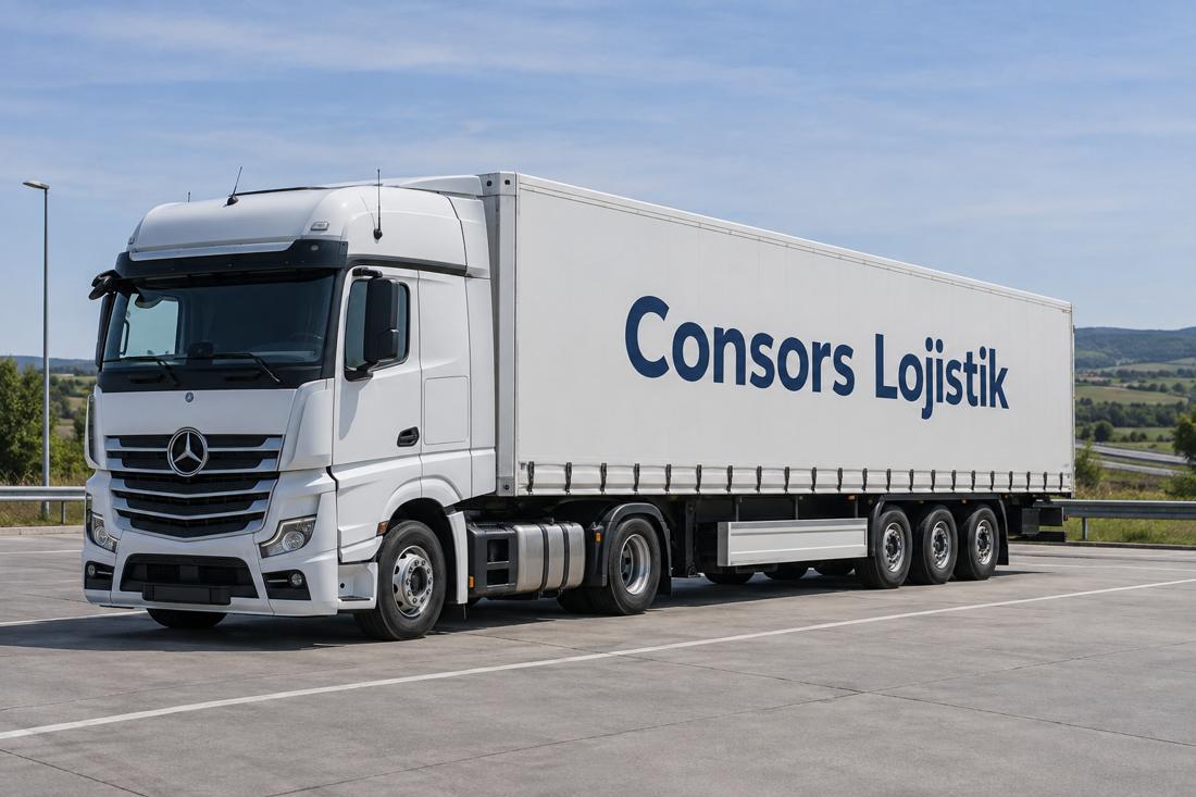 Consors Lojistik tırı otoyolda